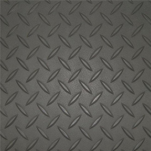 Diamond Deck Diamond Deck 86726 7.5 x 26 ft. Charcoal Textured Large Car Mat 86726